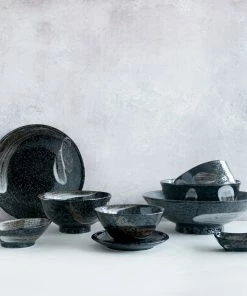 Kiji Stoneware & Ceramics Karasuba-Iro Medium Rice Bowl Tableware 7 Kiji Stoneware & Ceramics Karasuba-Iro Medium Rice Bowl Tableware