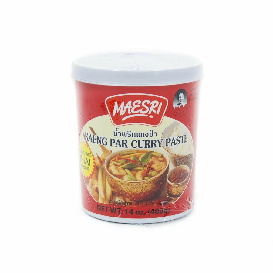 Ingredients Mae Sri Thai Jungle Curry Paste - Kaeng Par 400g 3 Ingredients Mae Sri Thai Jungle Curry Paste - Kaeng Par 400g