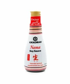 Kikkoman Nama Soy Sauce - Raw Unpasteurised 200ml Ingredients