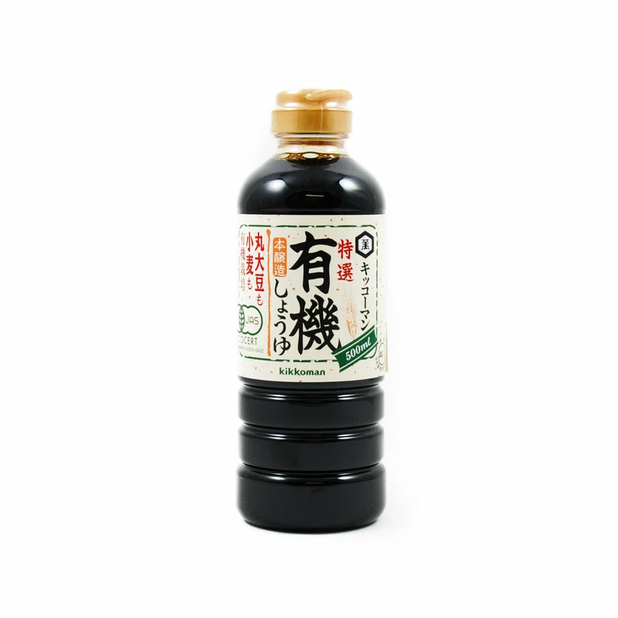 Kikkoman Yuki Organic Soy Sauce 500ml 3 Kikkoman Yuki Organic Soy Sauce 500ml