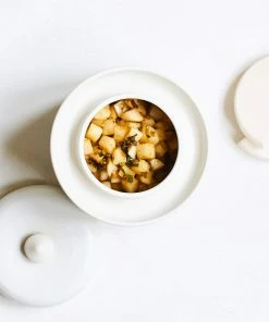 Sauerkraut Pots Handmade Stoneware Fermenting Crock In White 2 Litre 9 Sauerkraut Pots Handmade Stoneware Fermenting Crock In White 2 Litre