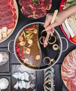 HSK Table Top Chinese Hot Pot 4.5 Litres, Serve 6-8