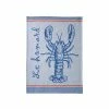 Coucke Kitchen Linen French Tea Towel - Lobster 1 Coucke Kitchen Linen French Tea Towel - Lobster