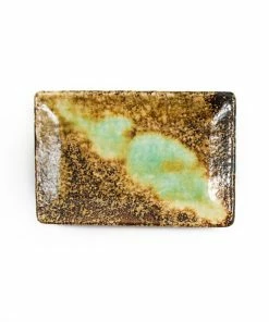 Kiji Stoneware & Ceramics Tableware Midori Oblong Sushi Plate 21.5 X 14.5cm 5 Kiji Stoneware & Ceramics Tableware Midori Oblong Sushi Plate 21.5 X 14.5cm
