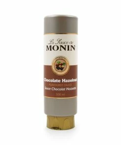 Ingredients Monin Chocolate Hazelnut Flavour Sauce 500ml