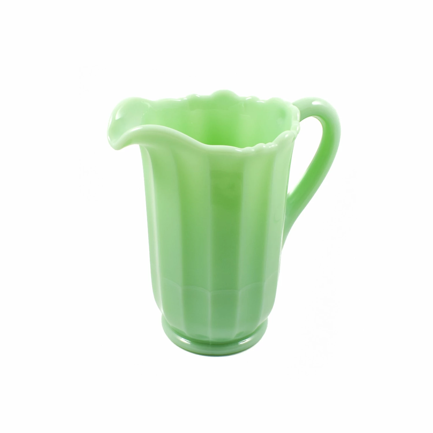 Tableware Mosser Glass Jade Milk Glass Pitcher 4 Tableware Mosser Glass Jade Milk Glass Pitcher