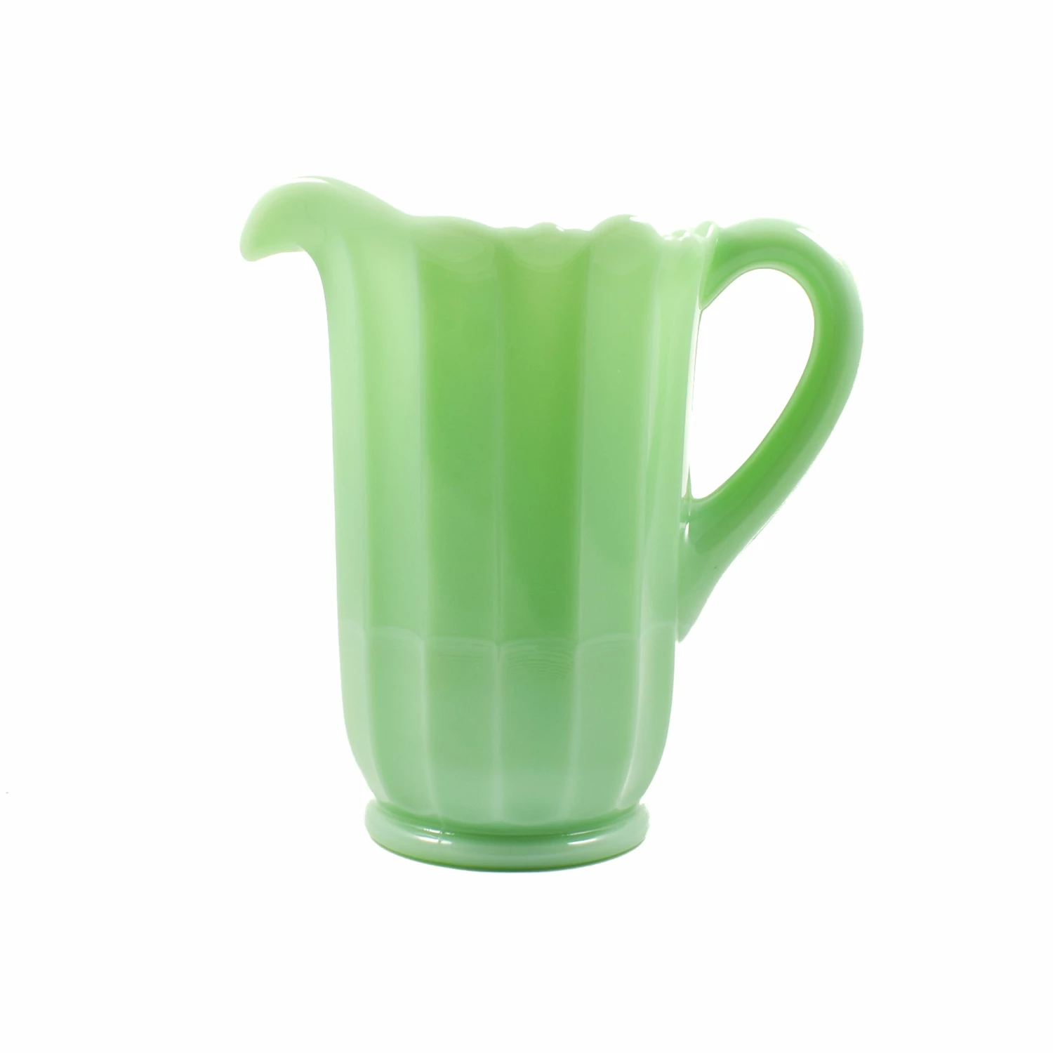 Tableware Mosser Glass Jade Milk Glass Pitcher 3 Tableware Mosser Glass Jade Milk Glass Pitcher