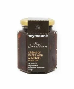 Ingredients Mymoune'Oasis' Creme Of Dates & Almonds 250g