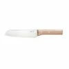 Cookware Opinel Parallele Beech Handle Santoku Knife N.119 1 Cookware Opinel Parallele Beech Handle Santoku Knife N.119
