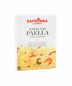 Safronsa Paella Seasoning Sachets 5 X 3g Ingredients