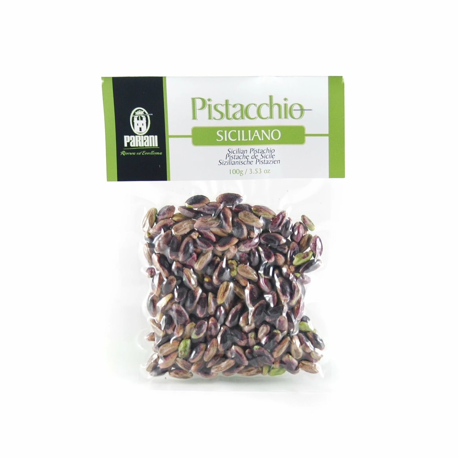 Ingredients Pariani Whole Sicilian Pistachio 100g 3 Ingredients Pariani Whole Sicilian Pistachio 100g