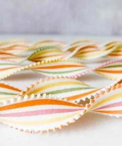 Ingredients Pastificio Del Colle Rainbow Striped Lingua 250g