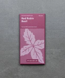 Ingredients Piccolo Red Rubin Basil Seeds 7 Ingredients Piccolo Red Rubin Basil Seeds