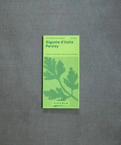 Piccolo Italian Giant Parsley Seeds Ingredients