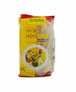 Longdan Ingredients Vietnamese Rice Pho Noodles Bahn Pho 4mm 400g