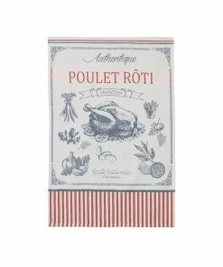 Coucke Kitchen Linen French Tea Towel - Poulet Roti