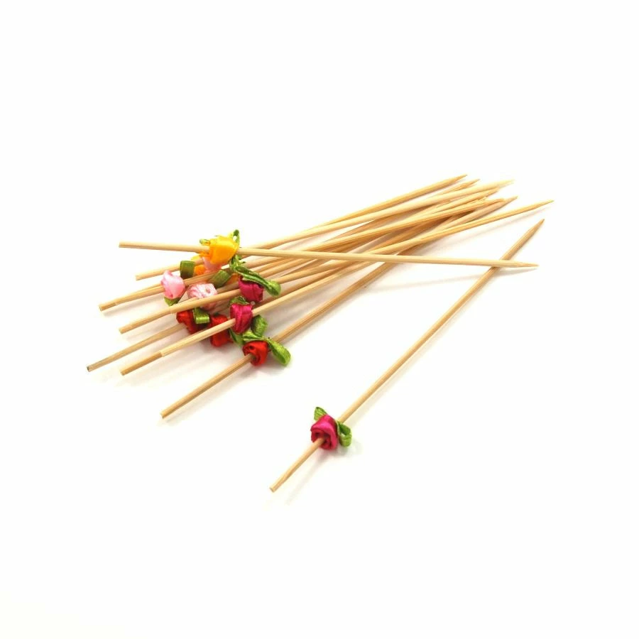 First Pack Flower Canape Skewer 12cm 3 First Pack Flower Canape Skewer 12cm