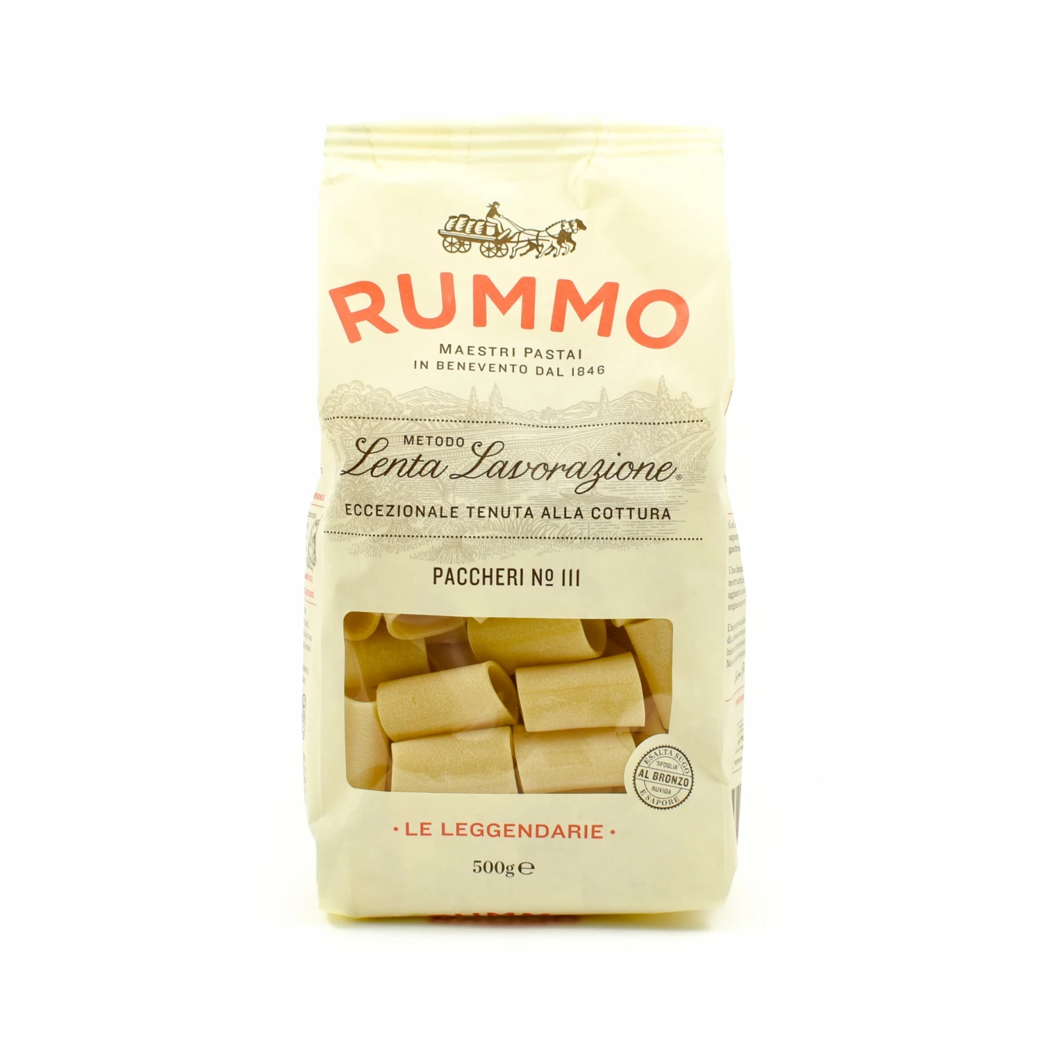 Ingredients Rummo Paccheri 500g 3 Ingredients Rummo Paccheri 500g