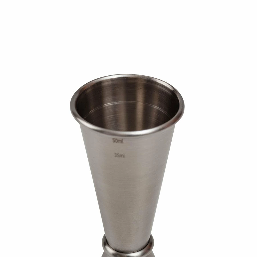 Cocktail'd Stainless Steel Banded Jigger 5 Cocktail'd Stainless Steel Banded Jigger