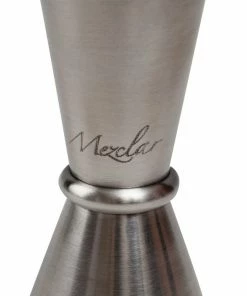 Cocktail'd Stainless Steel Banded Jigger 6 Cocktail'd Stainless Steel Banded Jigger