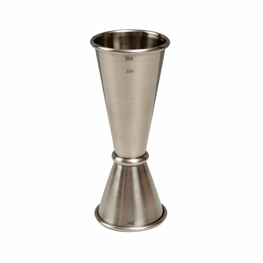 Cocktail'd Stainless Steel Banded Jigger 3 Cocktail'd Stainless Steel Banded Jigger