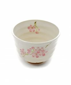 Kiji Stoneware & Ceramics Sakura Blossom Matcha Bowl