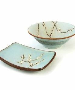 Kiji Stoneware & Ceramics Sakura Blossom Ramen Bowl Tableware