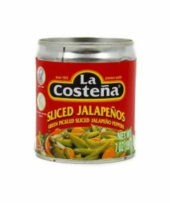La Costena Sliced Green Jalapeno Peppers 199g