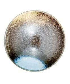 Kiji Stoneware & Ceramics Blue-Black Glaze Bowl