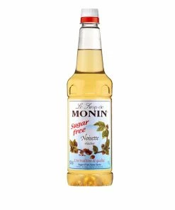 Monin Sugar Free Hazelnut Syrup 1 Litre Cocktail Making & Barware