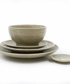 Kiji Stoneware & Ceramics Tatsumaki Small Dinner Plate 24cm Tableware 8 Kiji Stoneware & Ceramics Tatsumaki Small Dinner Plate 24cm Tableware