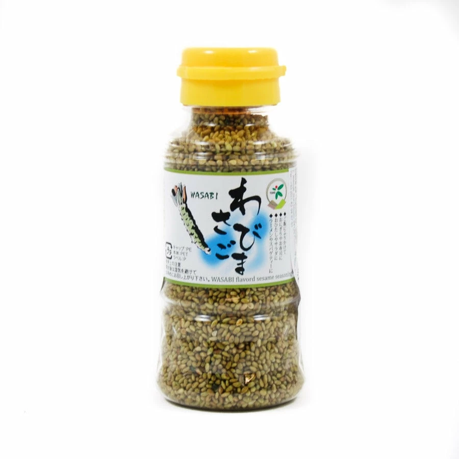 Toho Roasted Sesame Seeds With Wasabi 80g 3 Toho Roasted Sesame Seeds With Wasabi 80g